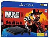 PS4 Slim 1 To E noir + Red Dead Redemption 2 - Standard Edition