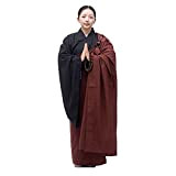 Robe De Moine Shaolin, Bouddhisme Vêtements De Moine Vêtements De Laïcs Bien Sari Bouddha Sonner Cinq Jiemanyi Magnolia,35