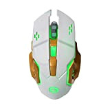 Sept clés Gaming Mouse 3200 jeux ordinateur de bureau LED DPI souris cadeau lumineux câble USB