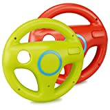 smardy 2x Volant De Course Roue Compatible avec Nintendo Wii et Wii U Contrôleur de jeu Racing Wheel Rouge et ...