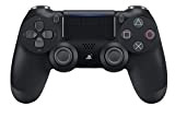 Sony, Manette PS4 DUALSHOCK 4 Officielle, Accessoire PlayStation 4, Sans Fil, Batterie Rechargeable, Bluetooth, Couleur : Jet Black