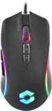 Speedlink ZAVOS Gaming Mouse - Souris Gaming – éclairage Multicolore, 5 Boutons et 2 commutateurs dpi, Noire