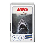 Spin Master Games 500-Piece in Plastic Video Case Jaws Movie Puzzle 500 pièces dans Une Mallette en Plastique rétro Blockbuster ...
