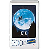 Spin Master Games E.T. The Extra-Terrestre Movie Puzzle 500 pièces dans Une Mallette en Plastique rétro Blockbuster VHS