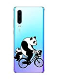 Suhctup Coque Comaptible pour Huawei Nova 6 Se,Transparent Silicone TPU Bumper Motif Animal Crystal Ultra Mince Etui Cover Antichocs Résistance ...