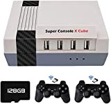 Super Console X Cube 128 Go Console de jeux vidéo rétro sans fil, 50 émulateurs intégrés et 33 000 jeux, ...