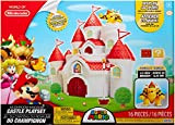 Super Mario Set de Jeu Château Princesse Peach Royaume du Champignon, 58541-4L