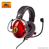 Thrustmaster T.Racing Scuderia Ferrari Edition-DTS -Casque Gaming pour PS5 / PS4 / Xbox Series X|S / Xbox One / PC ...