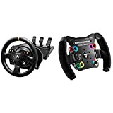 Thrustmaster TX Racing Wheel Leather Edition, Volant de Course et Pédales, Xbox Series X|S, One et PC, Retour de Force ...