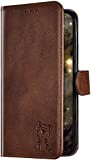Uposao Compatible avec Coque Sony Xperia XZ2 Cuir PU Leather Premium Housse de Protection,Pochette Portefeuille à Rabat Clapet Porte-Cartes Magnétique ...