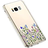 Uposao Coque pour Galaxy S8 Plus,Etui Galaxy S8 Plus Coque de Protection Silicone en Gel TPU Souple Transparente Motif Jolie ...