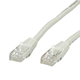 VALUE Cordon LAN Cat 5e | Câble réseau UTP Ethernet avec connecteur RJ45 | gris 2 m