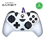 Victrix Gambit World'S Fastest Licensed Xbox Manette, Elite Esports design avec Swappable Pro Thumbsticks, Custom Paddles, Swappable Blanc / Violet ...