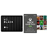 WD_Black P10 Game Drive for Xbox One 5To + Game Pass Ultimate 1 Month