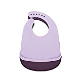 We Might Be Tiny - Catchie Bib 2 Pack, Plum and Lilac (28TICB06)