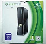 Xbox 360 E 4GO + Commande + jeu Peggle 2 - Couleur Noir