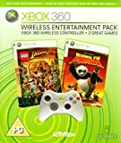 Xbox 360 Wireless Entertainment Pack for Purchase with Xbox 360 Console (Includes Xbox 360 Wireless Controller and Two Xbox 360 ...