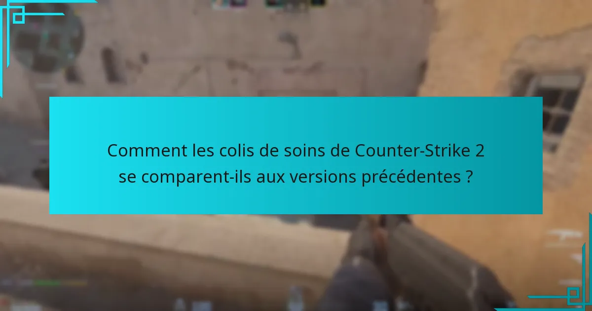 Comment les contenus des colis de soins impactent-ils le gameplay ?