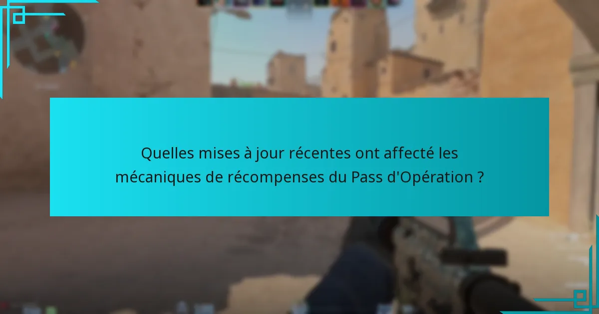 Comment les récompenses du Pass d’Opération se comparent-elles aux versions précédentes ?