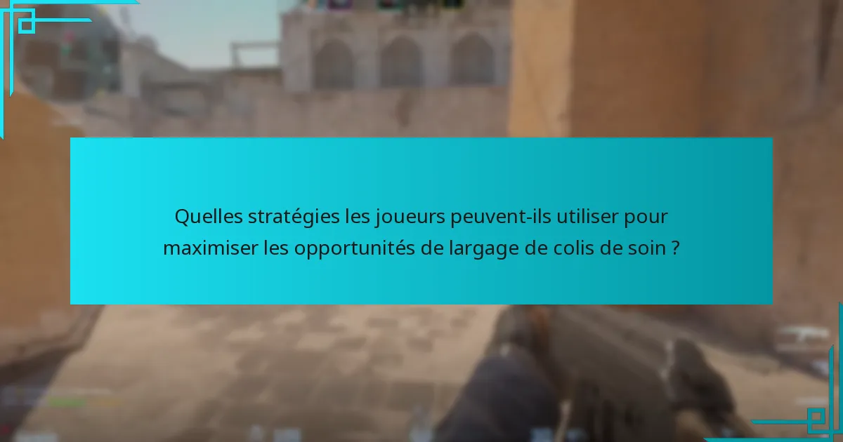 Comment les largages de colis de soin se comparent-ils à des systèmes similaires dans d’autres jeux ?